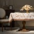 Скатерть " royal garden" 140х180см ,белый ,100% хлопок ,твил с пропиткой (850-754-2) 