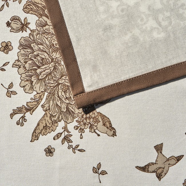 Скатерть " royal garden" 140х180см ,белый ,100% хлопок ,твил с пропиткой Lefard (850-754-2)