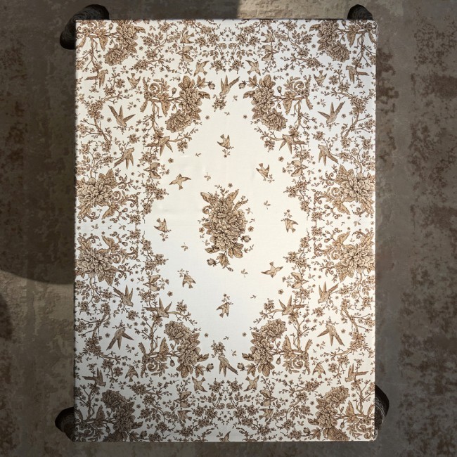 Скатерть " royal garden" 140х180см ,белый ,100% хлопок ,твил с пропиткой Lefard (850-754-2)