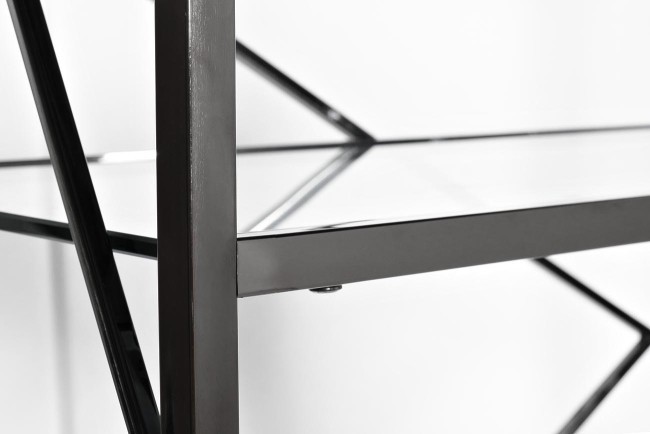 Стеллаж стекло прозр/темн.хром 80*35*180см (TT-00002840) Стеллаж стекло прозр/темн.хром 80*35*180см (TT-00002840)