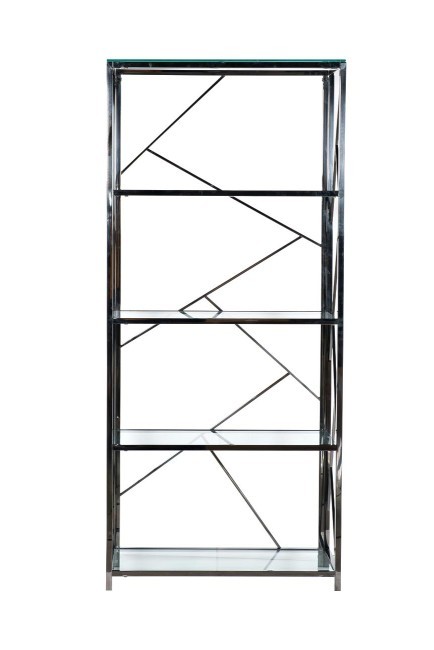 Стеллаж стекло прозр/темн.хром 80*35*180см (TT-00002840) Стеллаж стекло прозр/темн.хром 80*35*180см (TT-00002840)