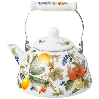 Чайник agness  эмалированный серия "фруктовая корзина", 3 л Agness (934-587)