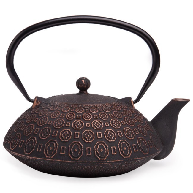 Заварочный чайник чугунный с эмалированным покрытием внутри 1200 мл Lefard (734-1009)