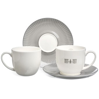 Чайный набор lefard "tet-a-tet" на 2 пер. 4 пр. 300 мл Lefard (416-103)