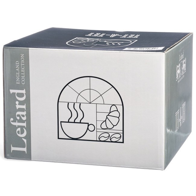 Чайный набор lefard "tet-a-tet" на 2 пер. 4 пр. 300 мл Lefard (416-103)