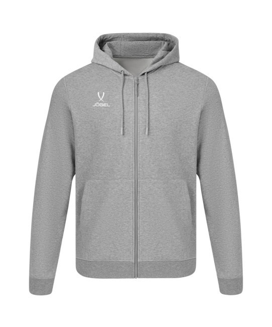 Флисовое худи на молнии JOGEL ESSENTIAL Cotton Fleece FZ Hoodie, серый меланж, детский (2122108) Флисовое худи на молнии JOGEL ESSENTIAL Cotton Fleece FZ Hoodie, серый меланж, детский (2122108)