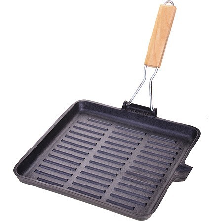 Сковорода-гриль 26,5см чугун дер/руч Mayer&Boch (27680)