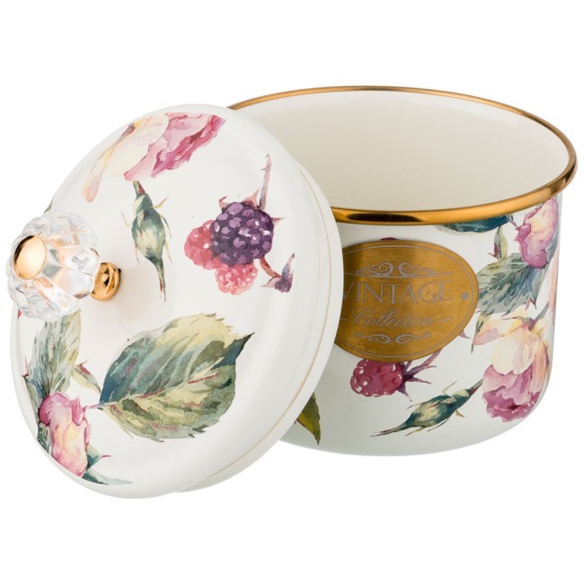 Банка для сыпучих продуктов agness, серия винтаж, 12 х 9см / 1,0л Agness (950-033) Банка для сыпучих продуктов agness, серия винтаж, 12 х 9см / 1,0л Agness (950-033)