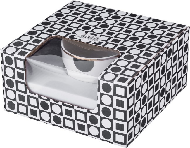 Чайный набор на 1 персону "черно-белое" 2 пр. 200 мл. коллекция "vogue" Lefard (779-195) Чайный набор на 1 персону "черно-белое" 2 пр. 200 мл. коллекция "vogue" Lefard (779-195)