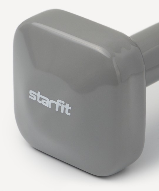 Гантель виниловая STARFIT DB-106 5 кг, темно-серый (2119191) Гантель виниловая STARFIT DB-106 5 кг, темно-серый (2119191)