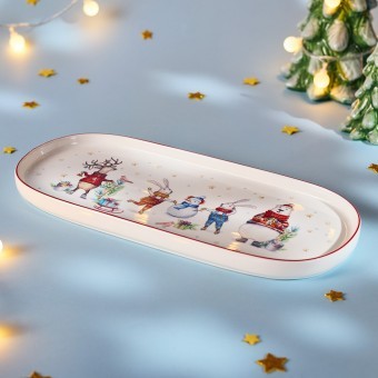 Блюдо овальное lefard "winter story" 34*14,5 см Lefard (425-275) Блюдо овальное lefard "winter story" 34*14,5 см Lefard (425-275)