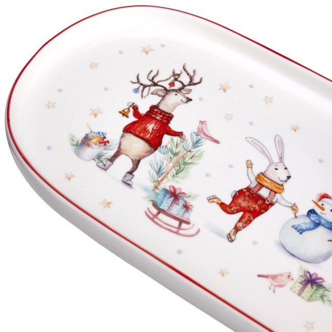 Блюдо овальное lefard "winter story" 34*14,5 см Lefard (425-275) Блюдо овальное lefard "winter story" 34*14,5 см Lefard (425-275)