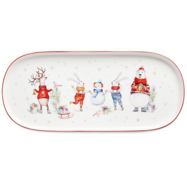 Блюдо овальное lefard "winter story" 34*14,5 см Lefard (425-275) Блюдо овальное lefard "winter story" 34*14,5 см Lefard (425-275)