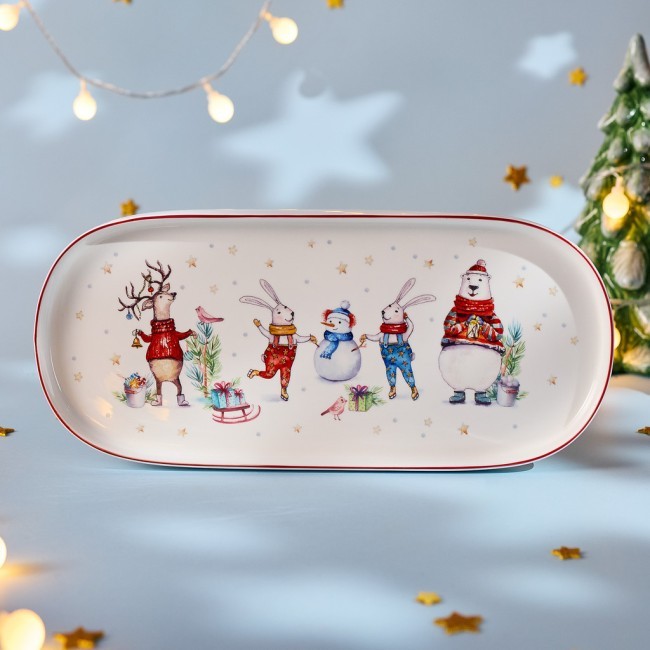 Блюдо овальное lefard "winter story" 34*14,5 см Lefard (425-275) Блюдо овальное lefard "winter story" 34*14,5 см Lefard (425-275)