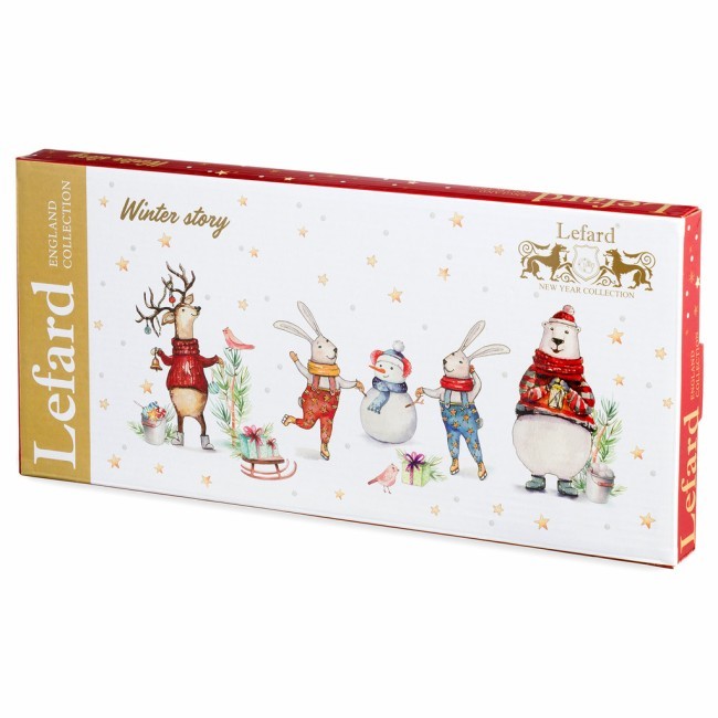 Блюдо овальное lefard "winter story" 34*14,5 см Lefard (425-275) Блюдо овальное lefard "winter story" 34*14,5 см Lefard (425-275)