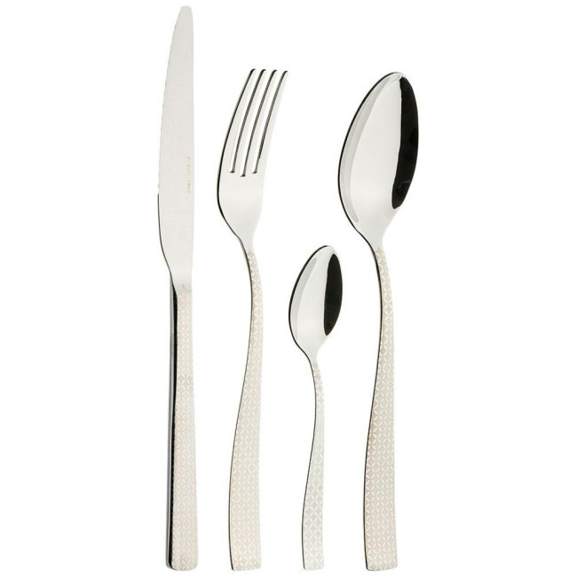Набор столовых приборов "infinity monogram"   на 6 персон 24 пр. Eme (638-019)