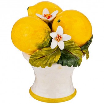 Изделие художественно-декоративное "лимоны" диаметр 15 см  высота 20 см ORGIA (335-382)