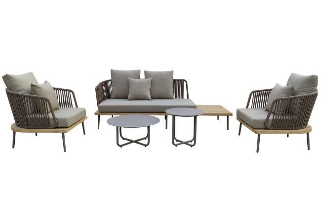 Диван трехместный левосторонний "BAYLEY" уличный серый 220*84*75см (TT-00012375) Диван трехместный левосторонний "BAYLEY" уличный серый 220*84*75см (TT-00012375)