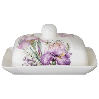 Масленка lefard "irises" 12*16,5*7 см Lefard (425-277)