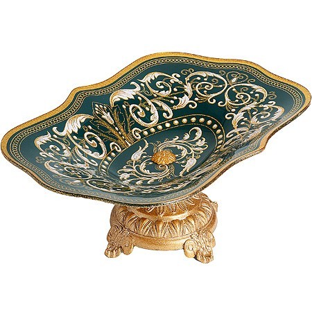 Фруктовница 41х28х16 см,стекло,в ассорт (4005-1)