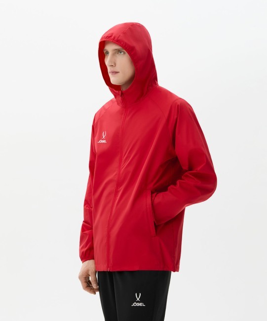 Куртка ветрозащитная JOGEL CAMP Rain Jacket, красный, детский (2112625)