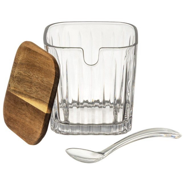 Набор банок "nature" для меда/сахара с палочкой/ложкой 300 мл/2 шт Lefard (691-166)