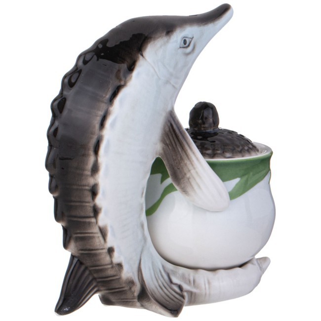 Икорница lefard "осетр" 100 мл 1,25*9*14 см Lefard (58-1052)