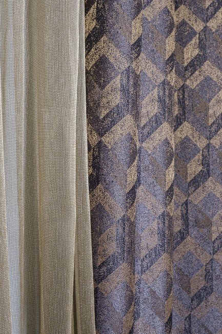 Портьера MODENA бронзовая 275*260см (TT-00008635) Портьера MODENA бронзовая 275*260см (TT-00008635)