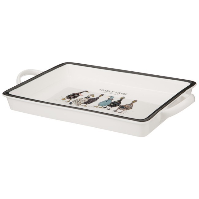 Блюдо с ручками lefard "family farm" прямоуг. 35,5*20*4 см Lefard (263-1256)