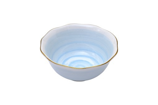 Салатник MISTERO голубой 12см (6) (TT-00008236)