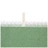 Полотенце махровое "маки",30х50см,зелёный,вышивка,100% х\б SANTALINO (850-331-65)
