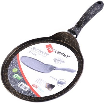 Блинница алюм 24 см мрам/п бак/руч (80440) Блинница алюм 24 см мрам/п бак/руч (80440)