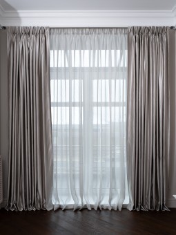 Портьера Euphoria серый 275*260 (TT-00014550)