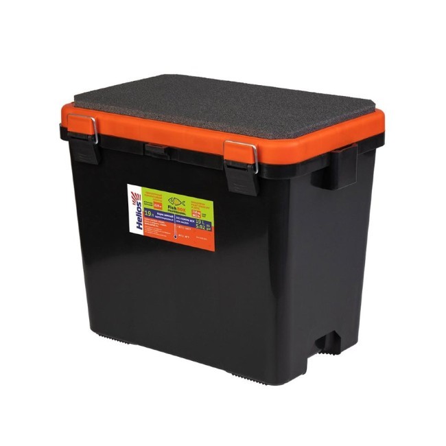 Ящик для зимней рыбалки Helios FishBox односекционный 19л оранжевый (70116) Ящик для зимней рыбалки Helios FishBox односекционный 19л оранжевый (70116)