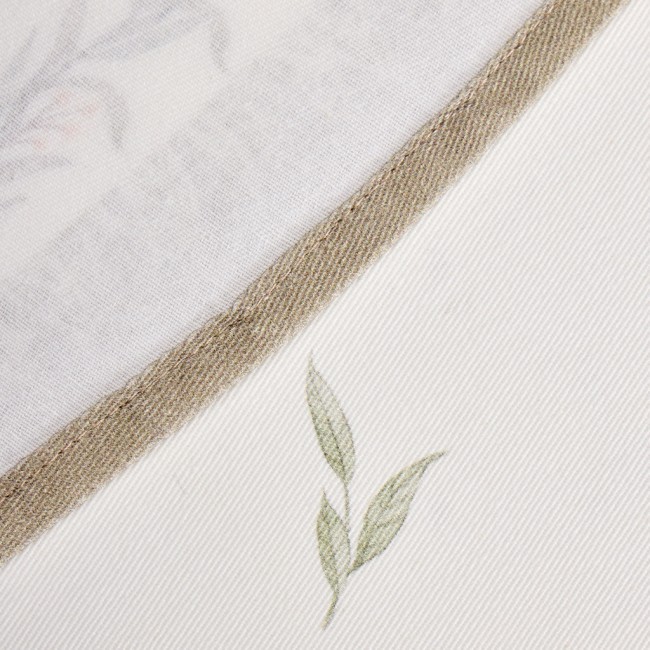 Скатерть круглая "душа прованса" 150 см , 100% хлопок, белый, твил, пропитка Lefard (850-735-27)