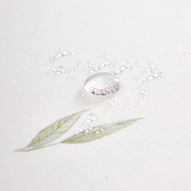 Скатерть круглая "душа прованса" 150 см , 100% хлопок, белый, твил, пропитка Lefard (850-735-27)