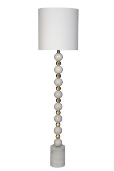 Торшер плафон белый h.152 см (TT-00014366)