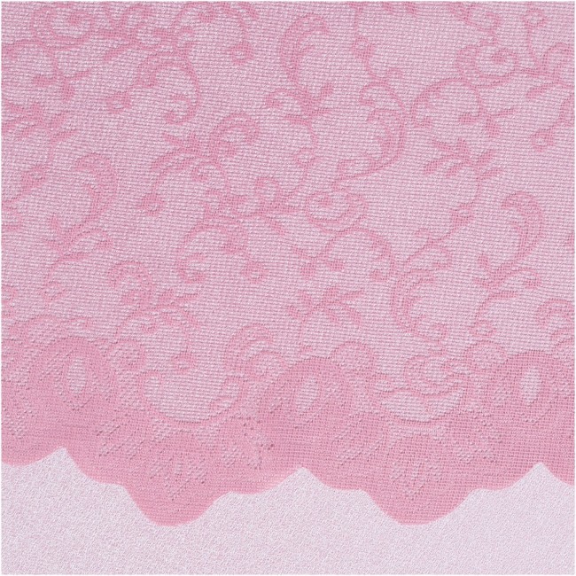 Набор из скатерти и наперона "пепел розы" диаметр=180 см SANTALINO (805-004)