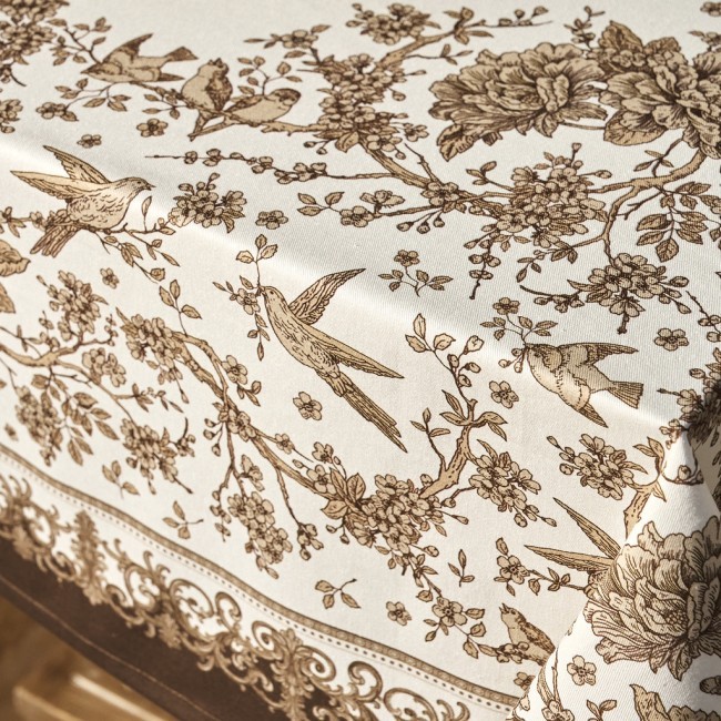 Скатерть " royal garden" 110х140см ,белый ,100% хлопок ,твил с пропиткой Lefard (850-754-20) Скатерть " royal garden" 110х140см ,белый ,100% хлопок ,твил с пропиткой Lefard (850-754-20)