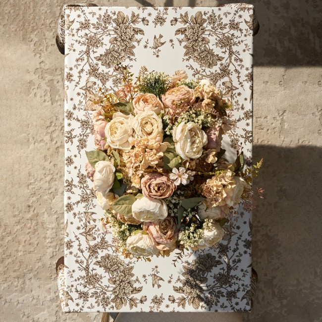 Скатерть " royal garden" 110х140см ,белый ,100% хлопок ,твил с пропиткой Lefard (850-754-20) Скатерть " royal garden" 110х140см ,белый ,100% хлопок ,твил с пропиткой Lefard (850-754-20)