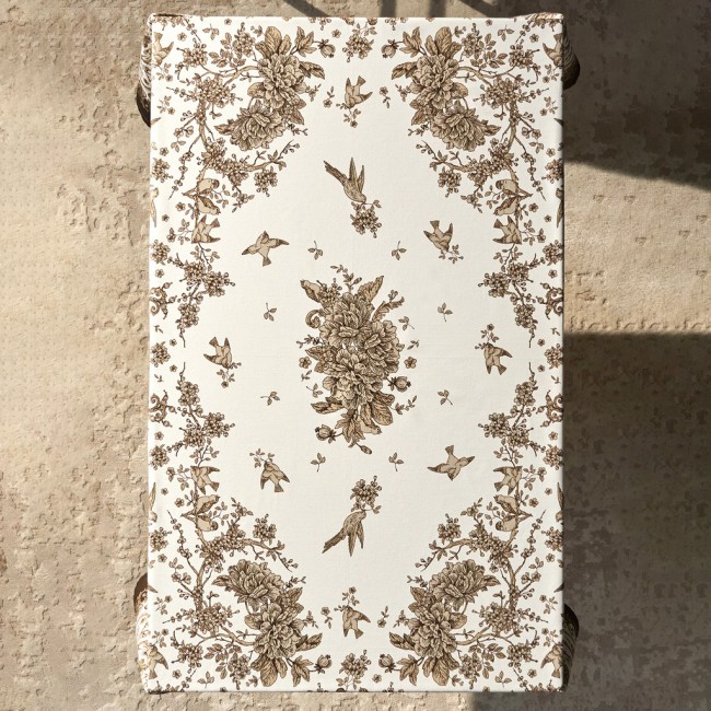 Скатерть " royal garden" 110х140см ,белый ,100% хлопок ,твил с пропиткой Lefard (850-754-20) Скатерть " royal garden" 110х140см ,белый ,100% хлопок ,твил с пропиткой Lefard (850-754-20)