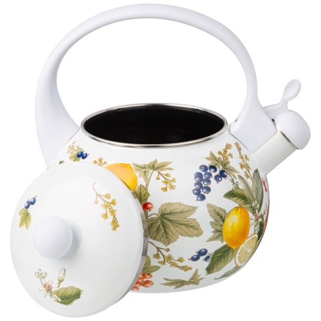 Чайник agness эмалированный со свистком серия "фруктовая корзина", 2,2л, индукционное дно Agness (934-589) Чайник agness эмалированный со свистком серия "фруктовая корзина", 2,2л, индукционное дно Agness (934-589)