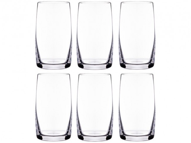 Набор стаканов из 6 шт. "ideal / pavo" 250 мл. высота=11 см. CRYSTALITE (669-050)