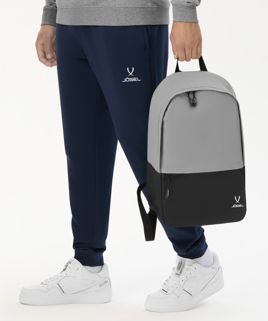 Рюкзак JOGEL ESSENTIAL Backpack, серый/черный (2115631)