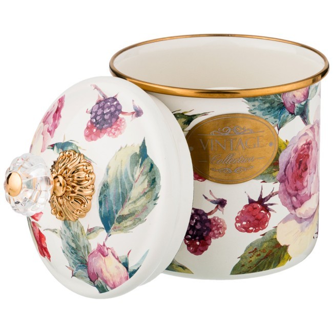 Банка для сыпучих продуктов agness, серия винтаж, 12 х 12см/ 1,2л Agness (950-034) Банка для сыпучих продуктов agness, серия винтаж, 12 х 12см/ 1,2л Agness (950-034)