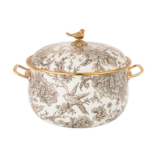 Кастрюля эмалированная agness с крышкой, серия royal garden 3,8л, диа.20см подходит для индукцион.пл Agness (950-083) Кастрюля эмалированная agness с крышкой, серия royal garden 3,8л, диа.20см подходит для индукцион.пл Agness (950-083)