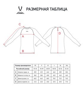 Футболка компрессионная с длинным рукавом JÖGEL PerFormDRY Baselayer Tee LS 2, темно-синий (2117467) Футболка компрессионная с длинным рукавом JÖGEL PerFormDRY Baselayer Tee LS 2, темно-синий (2117467)