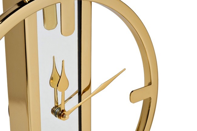 Часы настольные зеркальные  цвет золото H40см (TT-00007592)