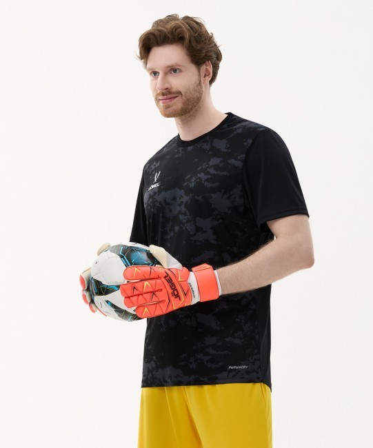 Перчатки вратарские JOGEL Legend UL4 Roll Negative, коралловый (2119327) Перчатки вратарские JOGEL Legend UL4 Roll Negative, коралловый (2119327)