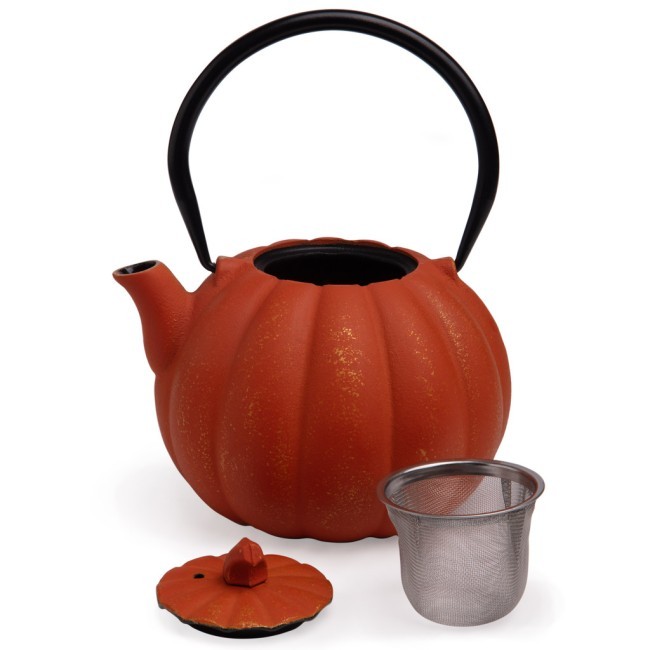 Заварочный чайник чугунный с эмалированным покрытием внутри 900 мл Lefard (734-1005)